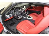 2010 BMW Z4 sDrive30i Roadster Coral Red Interior