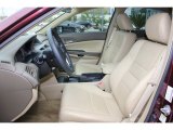 2009 Honda Accord LX-P Sedan Ivory Interior