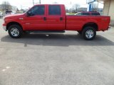 2006 Red Clearcoat Ford F350 Super Duty XLT Crew Cab 4x4 #79320710