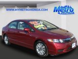 2010 Tango Red Pearl Honda Civic EX Sedan #79320822