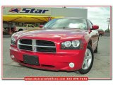 2010 Inferno Red Crystal Pearl Dodge Charger SXT #79320448