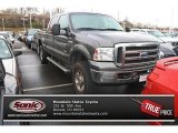 2005 Dark Shadow Grey Metallic Ford F350 Super Duty Lariat Crew Cab 4x4 #79320054