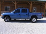 2004 Atlantic Blue Pearl Dodge Dakota SXT Quad Cab 4x4 #79320785