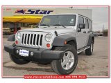 2012 Bright Silver Metallic Jeep Wrangler Unlimited Sport 4x4 #79320442