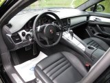 2011 Porsche Panamera Turbo Black Interior