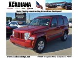 2010 Inferno Red Crystal Pearl Jeep Liberty Sport #79320291