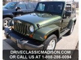 2007 Jeep Green Metallic Jeep Wrangler Sahara 4x4 #79320534