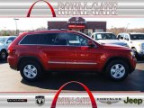 2011 Inferno Red Crystal Pearl Jeep Grand Cherokee Laredo 4x4 #79320136