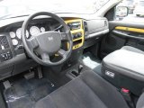 2004 Dodge Ram 1500 Rumble Bee Regular Cab 4x4 Dark Slate Gray/Yellow Accents Interior
