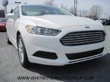 2013 White Platinum Metallic Tri-coat Ford Fusion SE 1.6 EcoBoost #79320524
