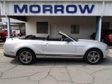 Brilliant Silver Metallic Ford Mustang in 2010