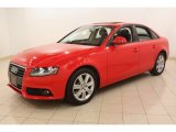 2009 Audi A4 2.0T Sedan Front 3/4 View