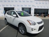 2011 Pearl White Nissan Rogue S AWD Krom Edition #79371596
