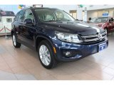 2013 Night Blue Metallic Volkswagen Tiguan SE #79371973