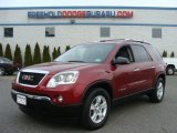 2007 Red Jewel Tintcoat GMC Acadia SLE AWD #79372050