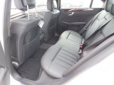 2013 Mercedes-Benz E 550 4Matic Sedan Rear Seat