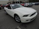 2013 Performance White Ford Mustang V6 Convertible #79371764