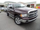 2004 Deep Molten Red Pearl Dodge Ram 1500 Laramie Quad Cab 4x4 #79371762