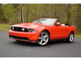 2010 Ford Mustang GT Premium Convertible Front 3/4 View