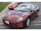 2001 Patriot Red Pearl Mitsubishi Eclipse GT Coupe #7923624
