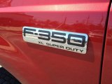 2007 Ford F350 Super Duty XL Crew Cab 4x4 Dually Marks and Logos