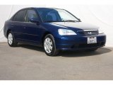 2001 Eternal Blue Pearl Honda Civic EX Sedan #79427172