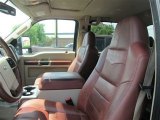 2009 Ford F250 Super Duty King Ranch Crew Cab 4x4 Front Seat