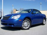 2008 Marathon Blue Pearl Chrysler Sebring Touring Convertible #7910845