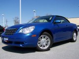 2008 Marathon Blue Pearl Chrysler Sebring Touring Convertible #7910839