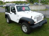 2012 Bright White Jeep Wrangler Sport 4x4 #79458825