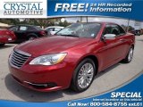 2013 Deep Cherry Red Crystal Pearl Chrysler 200 Limited Convertible #79458820
