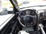 2012 Dodge Ram 3500 HD Laramie Limited Mega Cab 4x4 Dually Steering Wheel