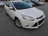 2012 Oxford White Ford Focus SEL Sedan #79463324