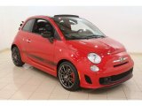 2013 Fiat 500 Rosso (Red)