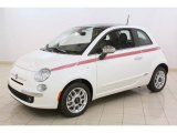 2012 Fiat 500 Pink Ribbon Limited Edition Front 3/4 View