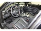 2012 BMW 3 Series 335i Sedan Black/Red Highlight Interior