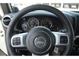 2013 Jeep Wrangler Unlimited Rubicon 10th Anniversary Edition 4x4 Steering Wheel