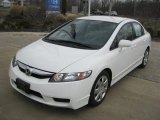 2010 Taffeta White Honda Civic LX Sedan #79463528