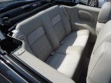 2005 Chrysler Sebring Limited Convertible Rear Seat