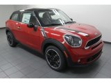 Blazing Red Mini Cooper in 2013