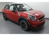 Blazing Red Mini Cooper in 2013