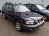 2005 Regal Blue Pearl Subaru Forester 2.5 X #79463706