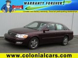 Cassis Red Pearl Toyota Avalon in 2003
