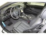2013 BMW 6 Series 640i Coupe Black Interior