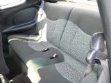 2001 Hyundai Tiburon  Rear Seat
