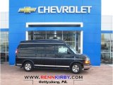 2012 Dark Blue Metallic Chevrolet Express 1500 Passenger Conversion Van #79463456