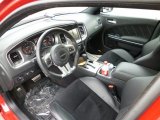 2012 Dodge Charger SRT8 Black Interior