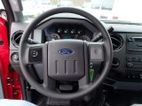 2013 Ford F550 Super Duty XL Regular Cab Chassis 4x4 Steering Wheel