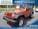 2011 Mango Tango Pearl Jeep Wrangler Sport S 4x4 #79513535
