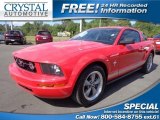 2006 Torch Red Ford Mustang V6 Premium Coupe #79513506